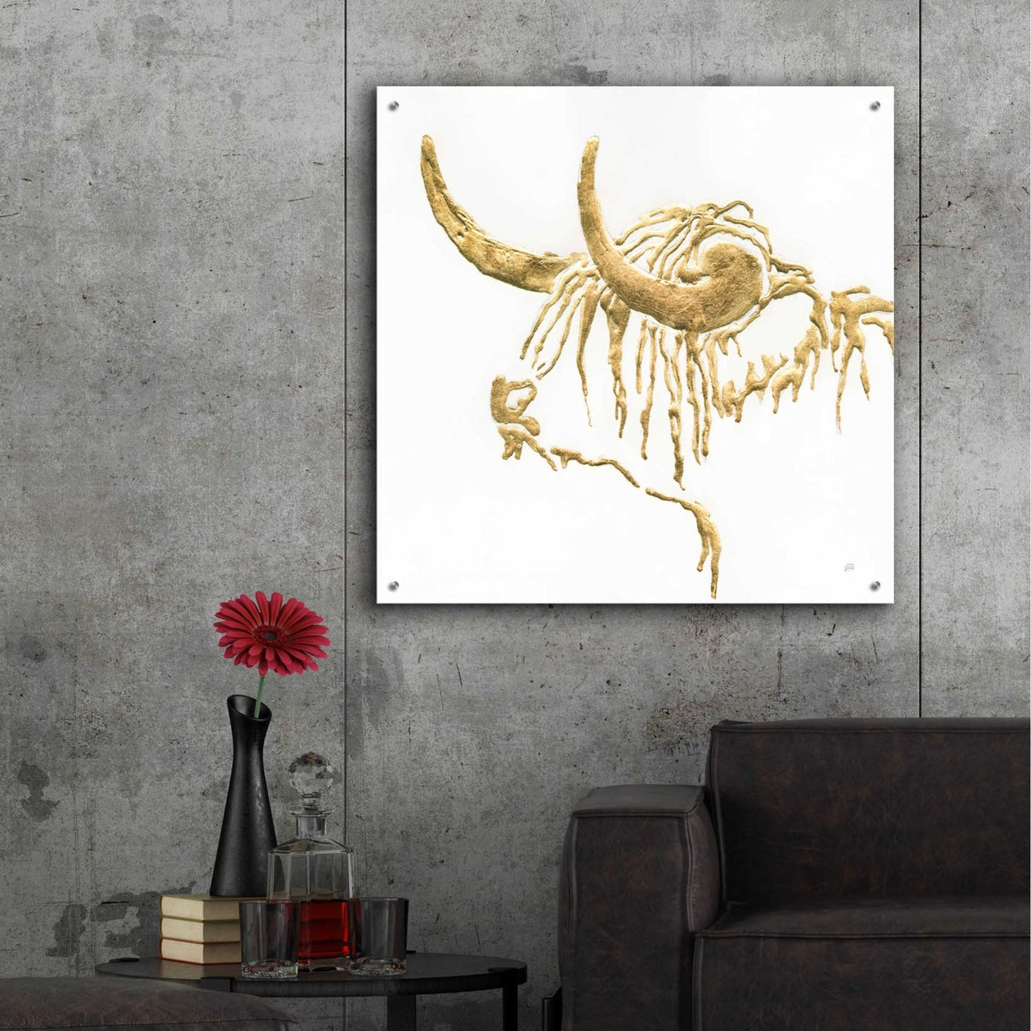 Epic Art 'Gilded Highlander III' by Chris Paschke,36x36