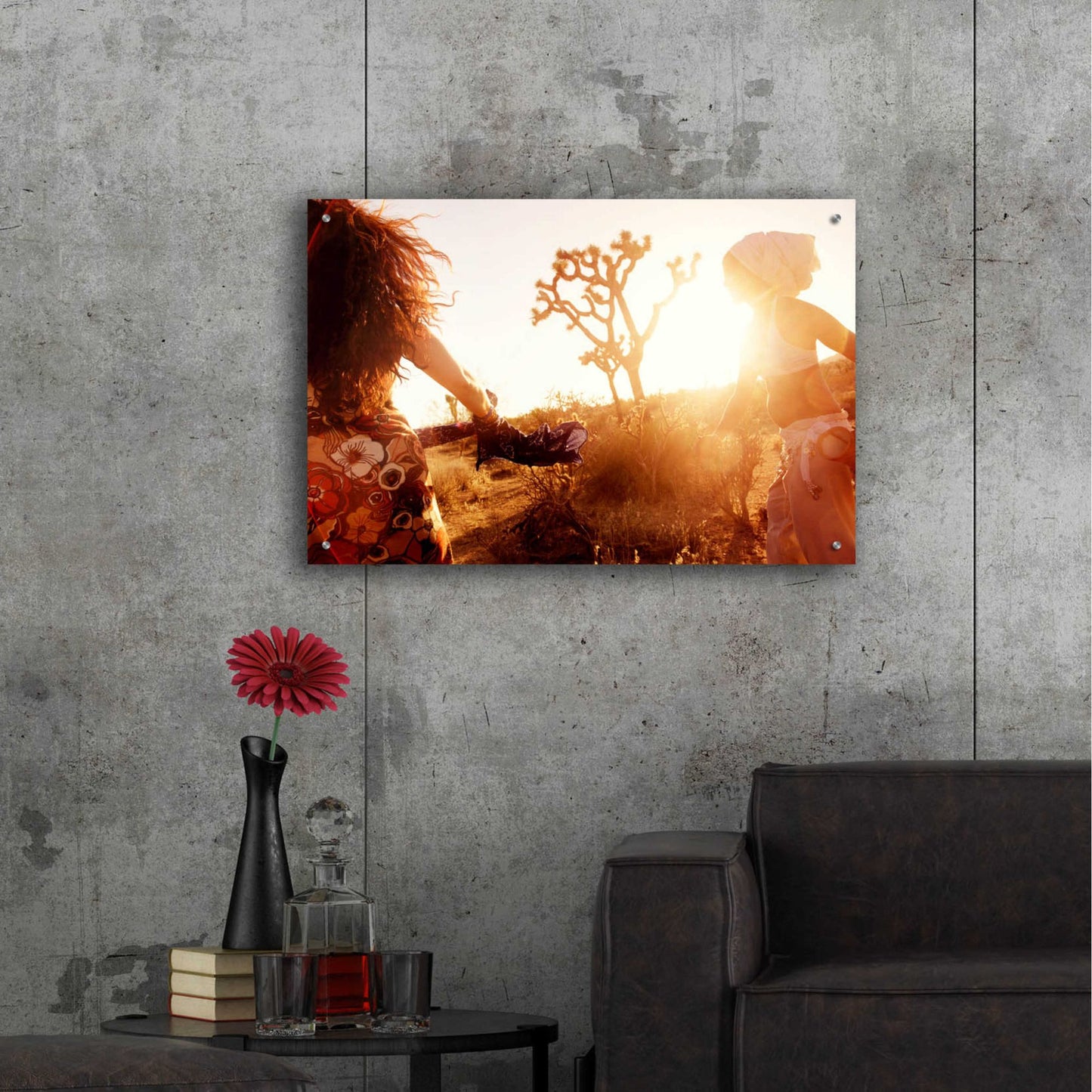 Epic Art 'Wild Woman Sisterhood' by Elena Ray, Acrylic Glass Wall Art,36x24