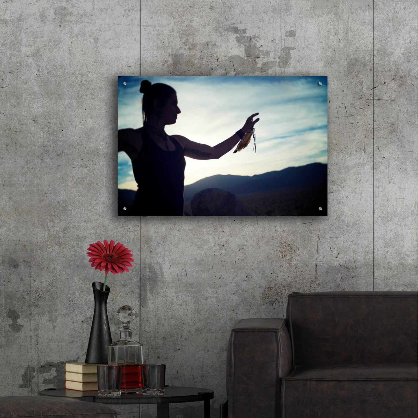 Epic Art 'Touch The Sky' by Elena Ray, Acrylic Glass Wall Art,36x24