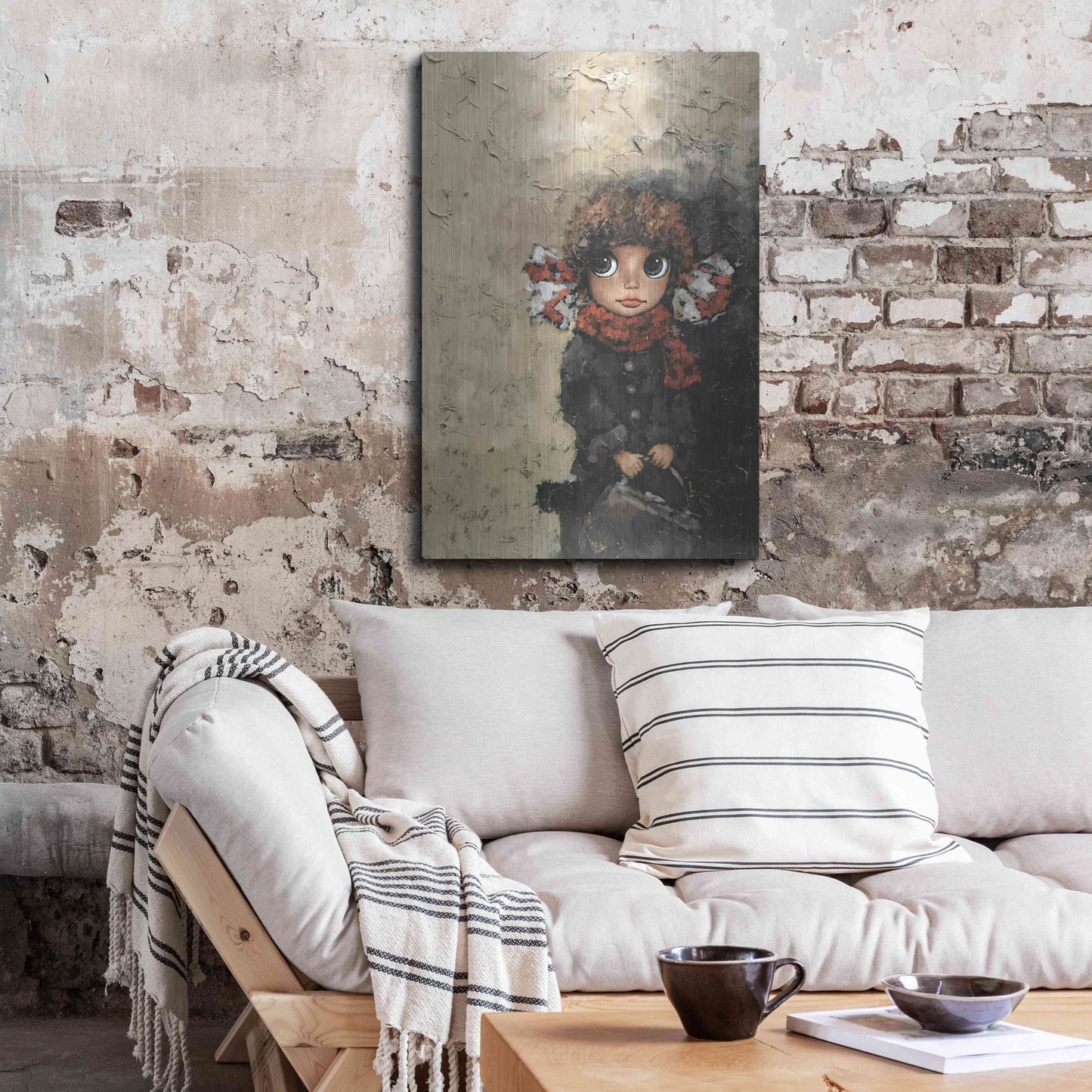 Luxe Metal Art 'Catherine' by Alexander Gunin, Metal Wall Art,24x36