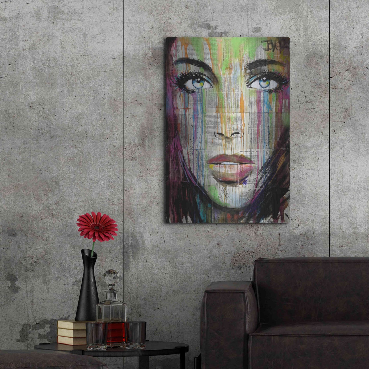 Luxe Metal Art 'Bell' by Loui Jover, Metal Wall Art,24x36