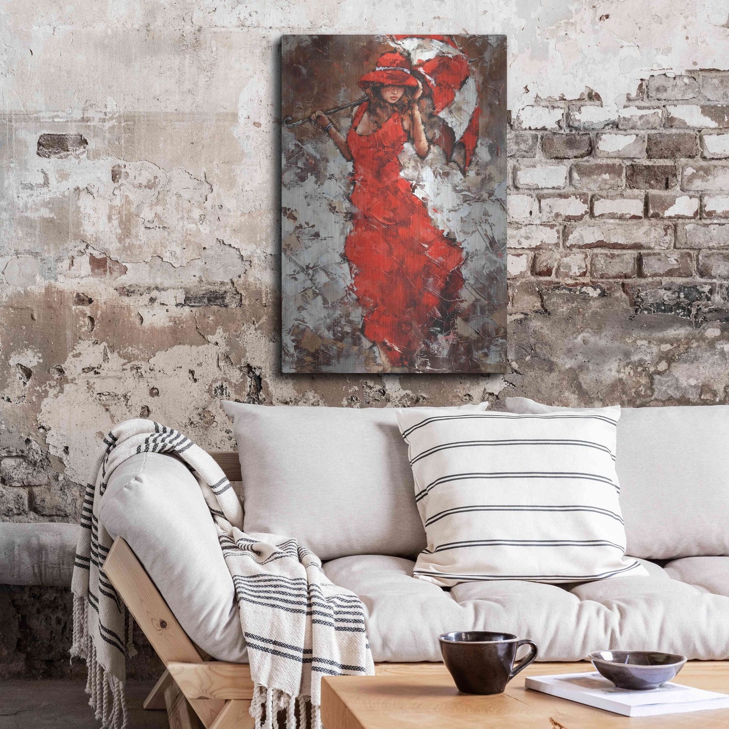 Luxe Metal Art 'White Dunes 1' by Alexander Gunin, Metal Wall Art,24x36