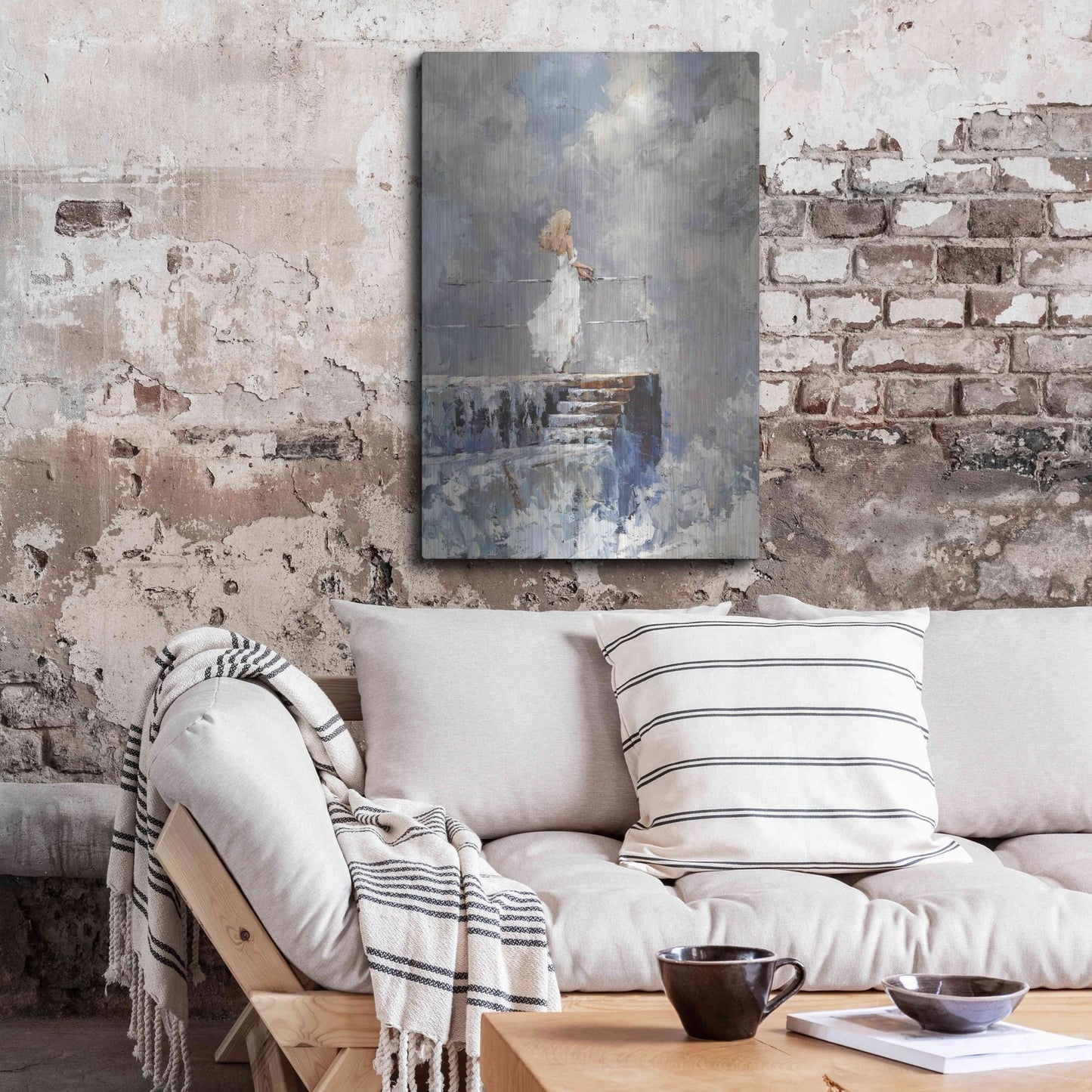 Luxe Metal Art 'The Storm' by Alexander Gunin, Metal Wall Art,24x36