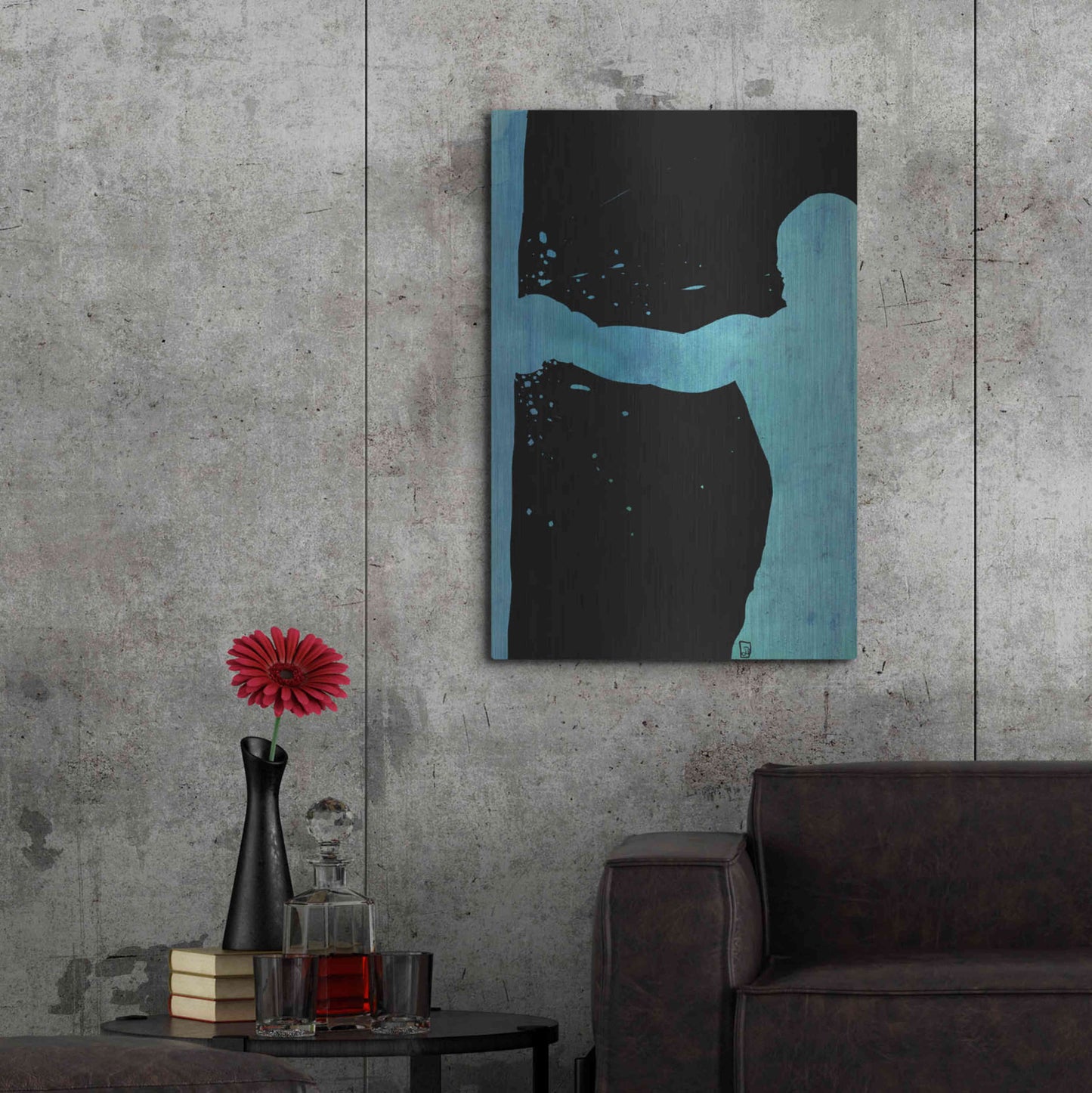 Luxe Metal Art 'Boxing 5' by Giuseppe Cristiano, Metal Wall Art,24x36