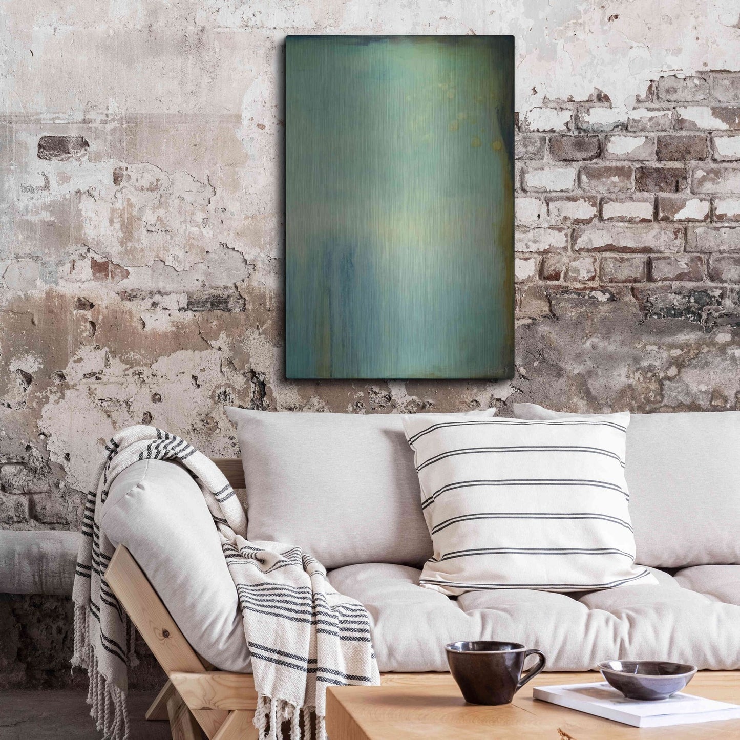 Luxe Metal Art 'Whispering Souls II' by Erin Ashley, Metal Wall Art,24x36