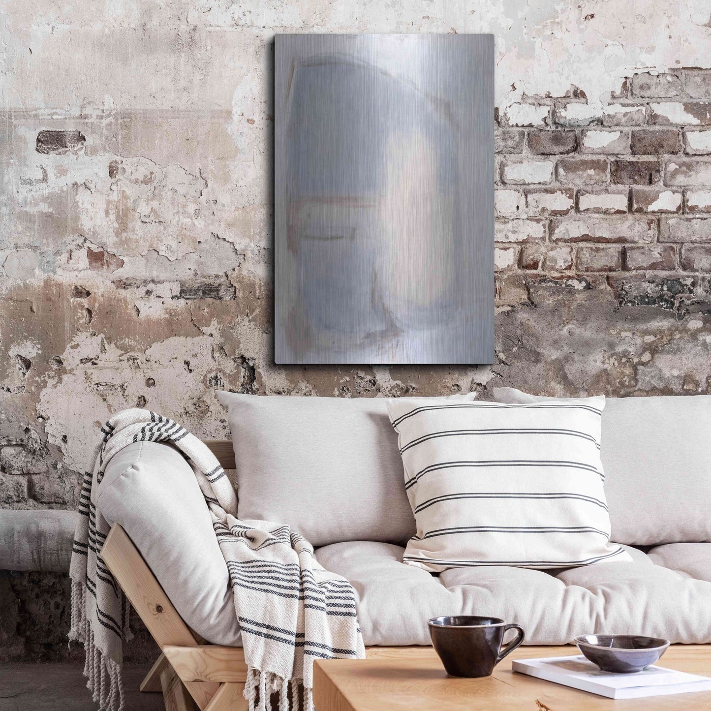 Luxe Metal Art 'Neutral Dreamers' by Erin Ashley, Metal Wall Art,24x36