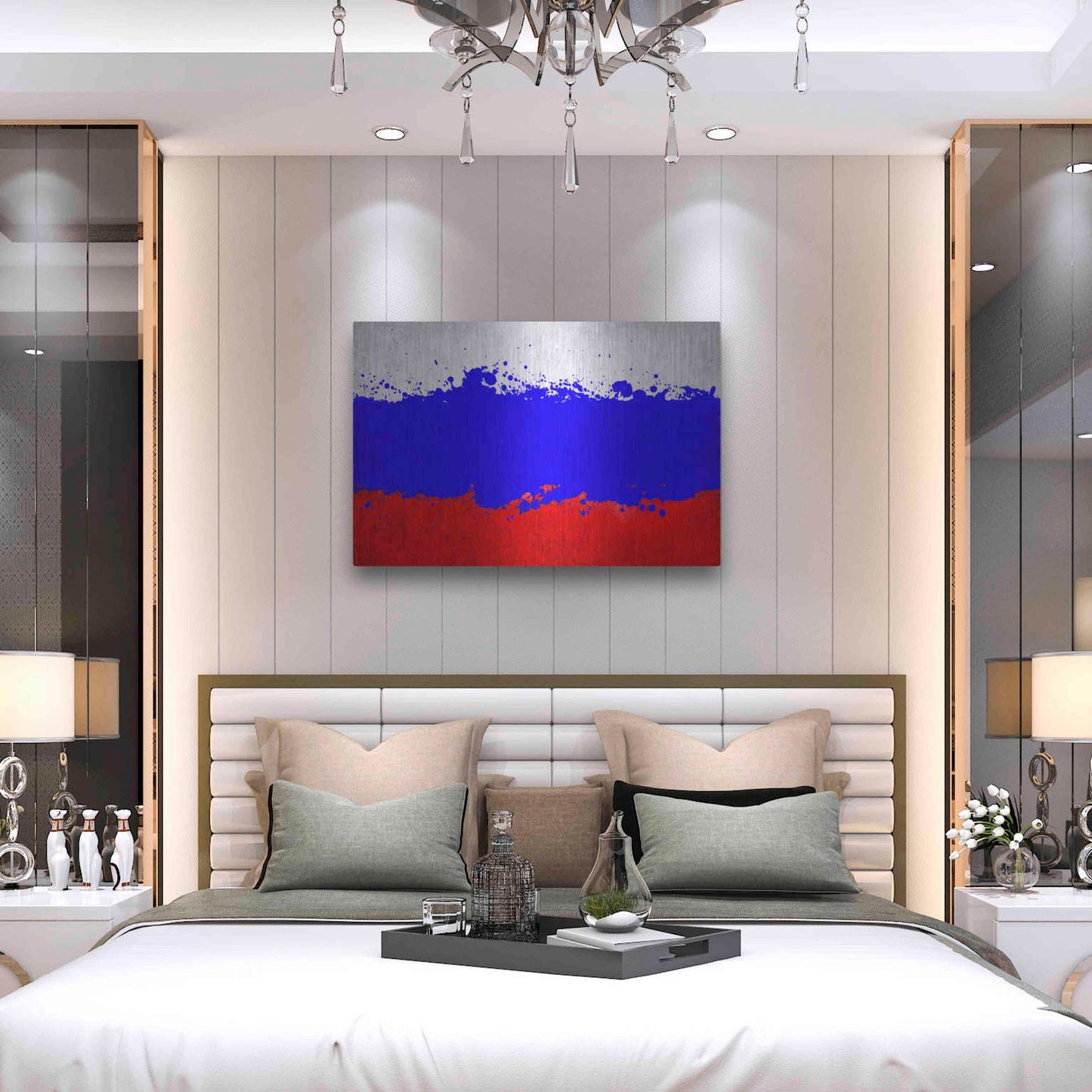 Luxe Metal Art 'Russia' Metal Wall Art,36x24