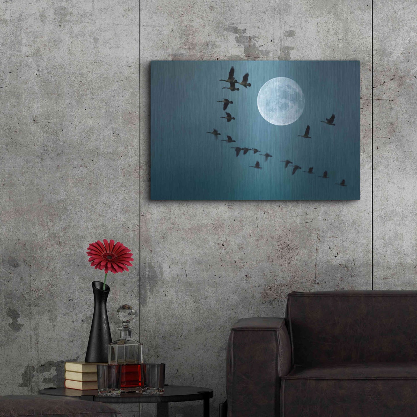 Luxe Metal Art 'Fly away' by Ata Alishahi, Metal Wall Art,36x24