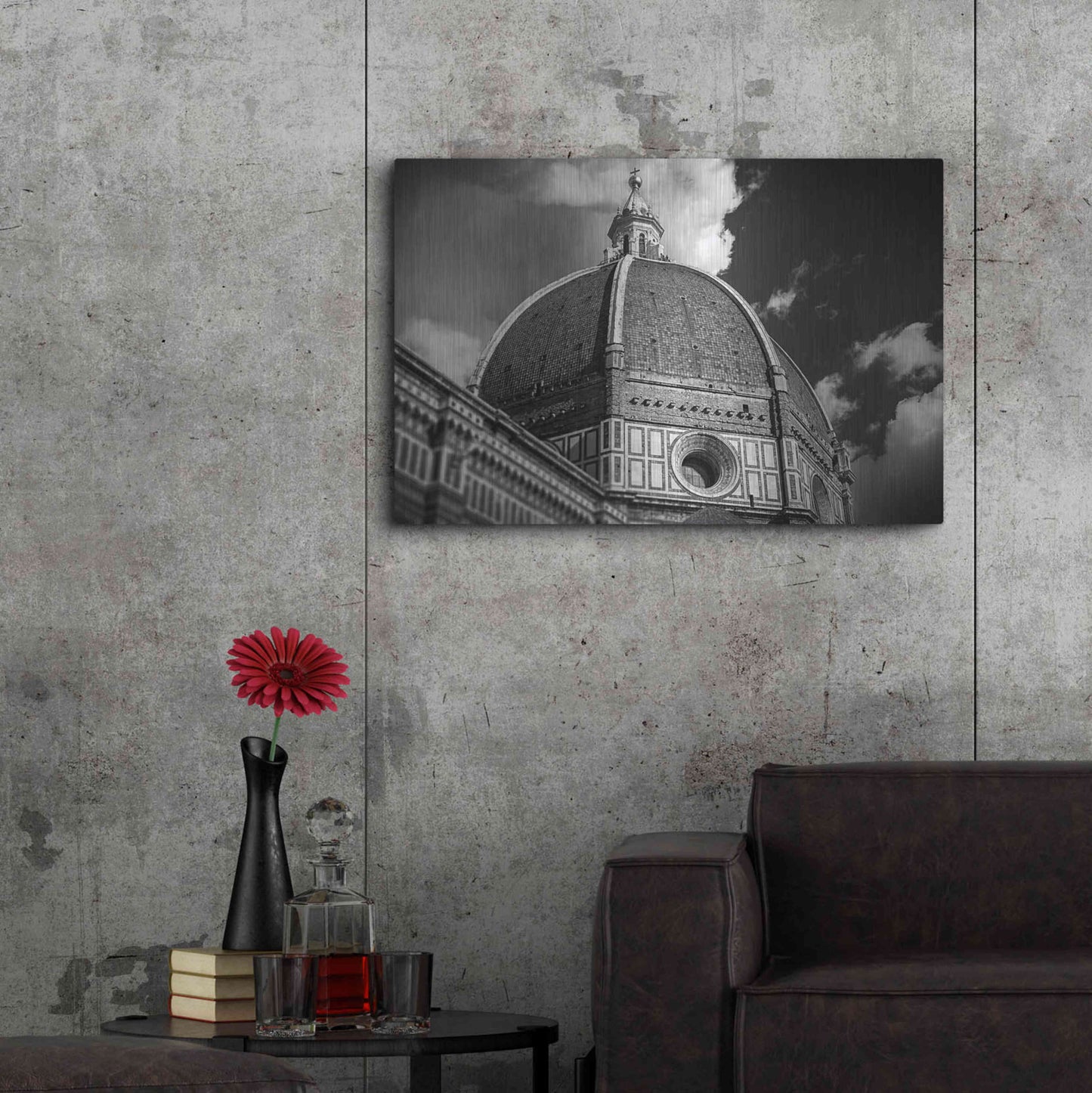 Luxe Metal Art 'The Big Dome' by Giuseppe Torre, Metal Wall Art,36x24