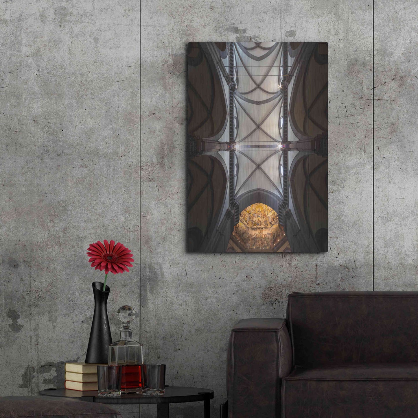 Luxe Metal Art 'The Spider Web' by Giuseppe Torre, Metal Wall Art,24x36