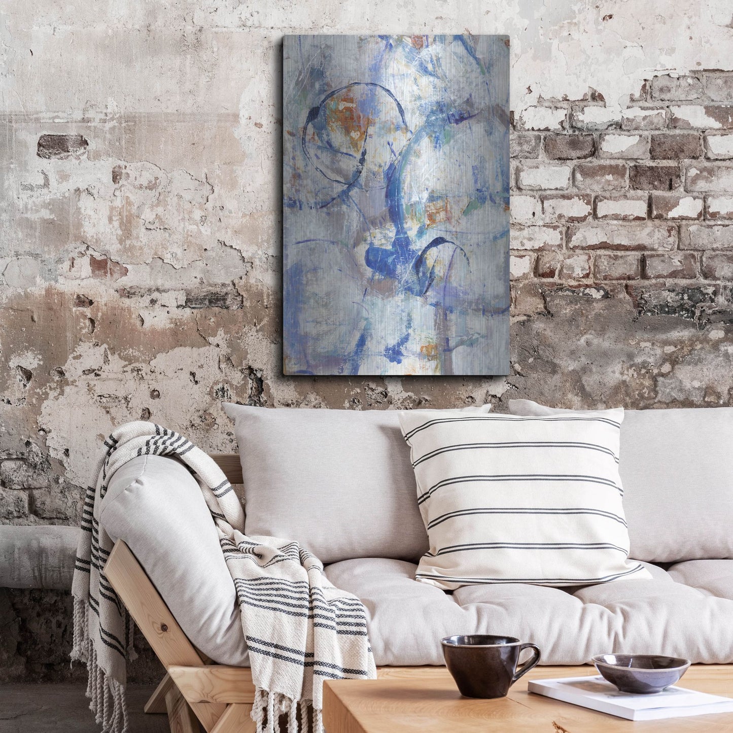 Luxe Metal Art 'Bounce II' by Tim O'Toole, Metal Wall Art,24x36