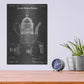 Luxe Metal Art 'Coffee Pot Vintage Patent Blueprint' by Epic Portfolio, Metal Wall Art,12x16