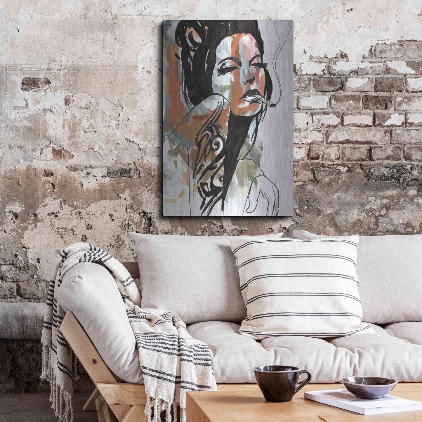 Luxe Metal Art 'Allure' by Karen Smith Metal Wall Art,24x36