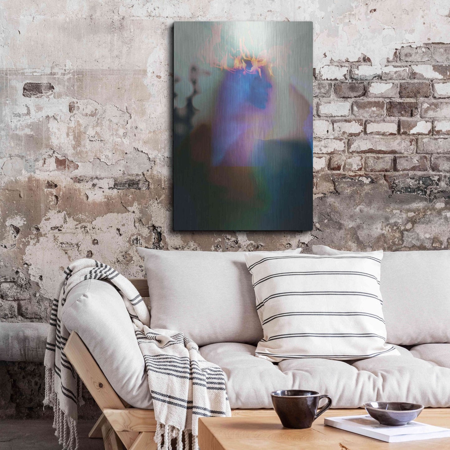 Luxe Metal Art 'Individuation' by Elena Ray, Metal Wall Art,24x36