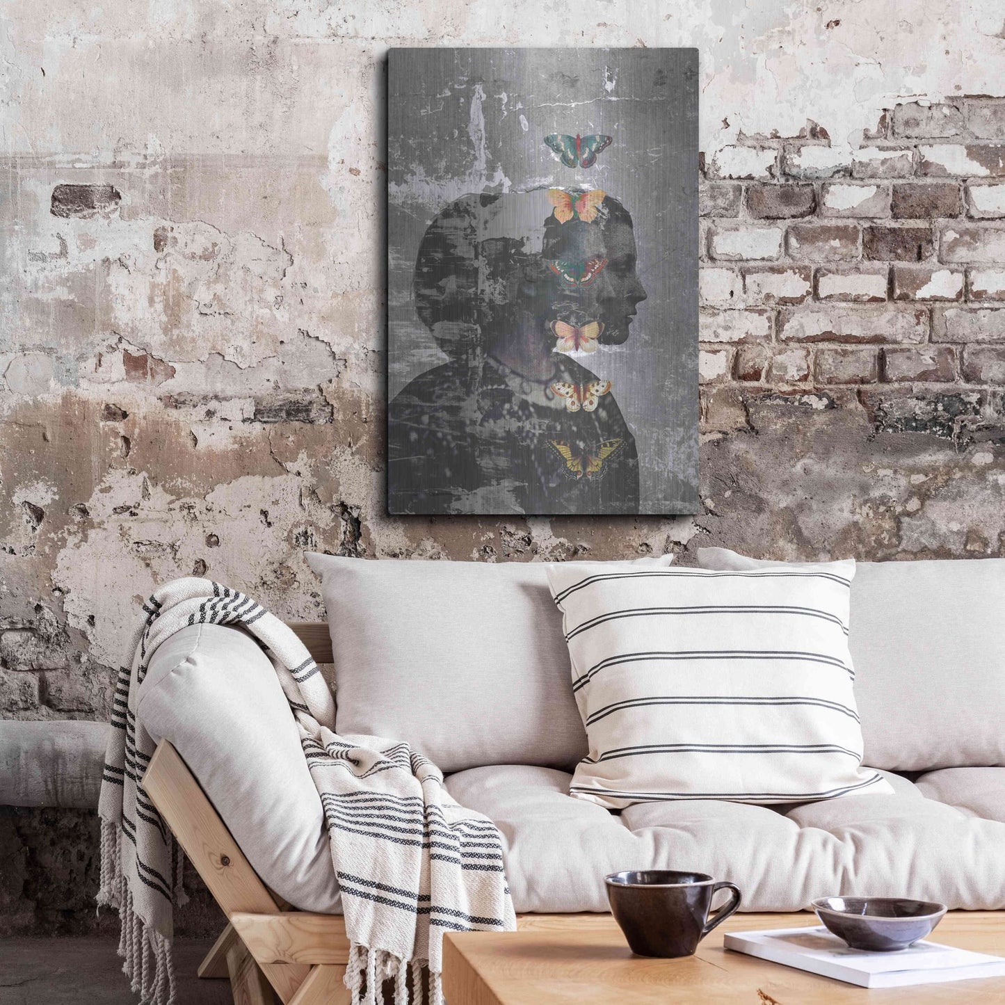 Luxe Metal Art 'Self Realization' by Elena Ray, Metal Wall Art,24x36