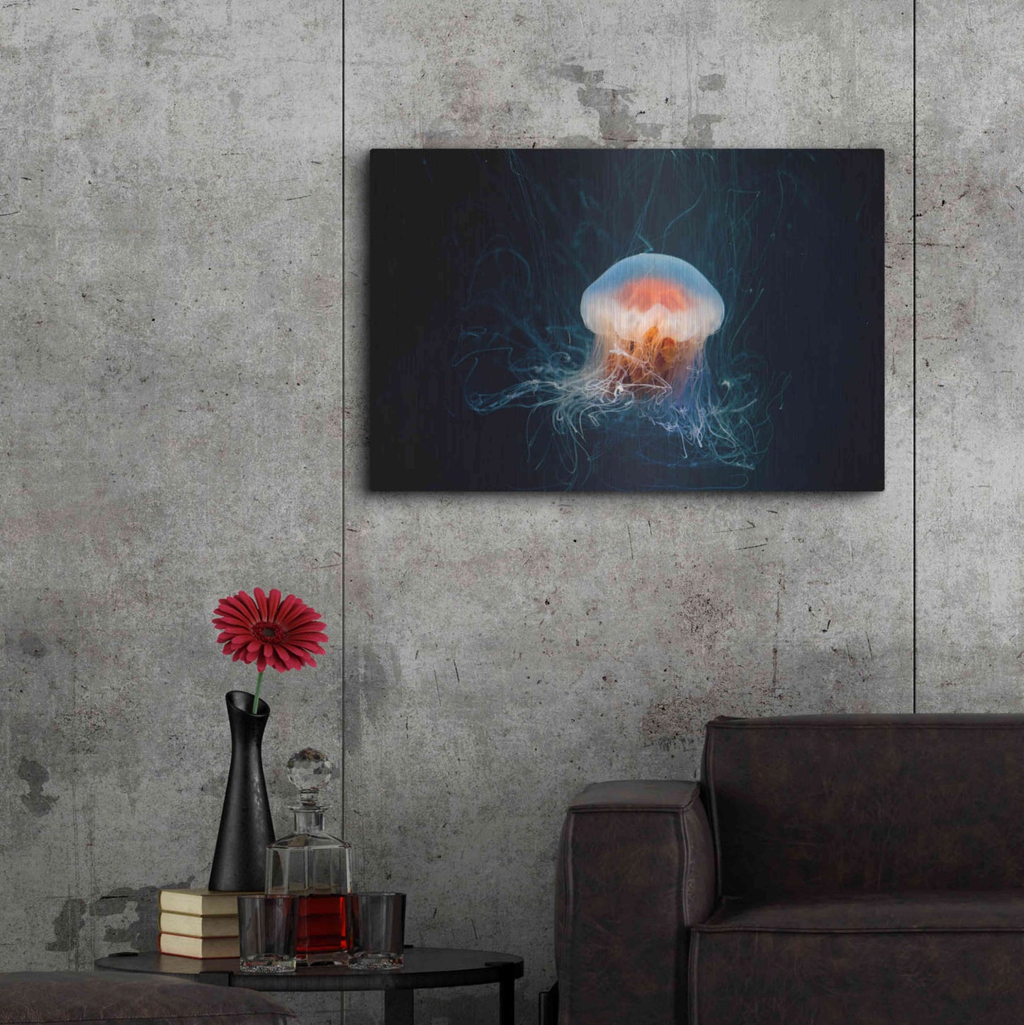 Luxe Metal Art 'Blast Off' by Luxe Portfolio, Metal Wall Art,36x24