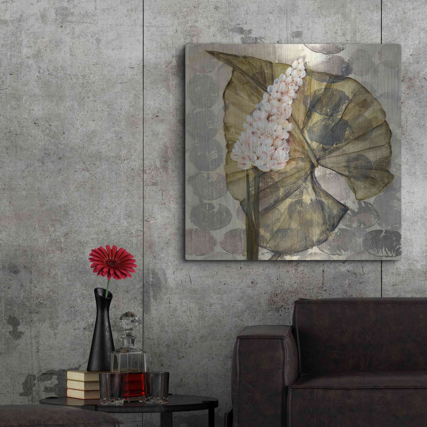 Luxe Metal Art 'Amazonia 3' by Jadei Graphics, Metal Wall Art,36x36