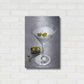 Luxe Metal Art 'Dirty Martini' by Epic Portfolio, Metal Wall Art,16x24
