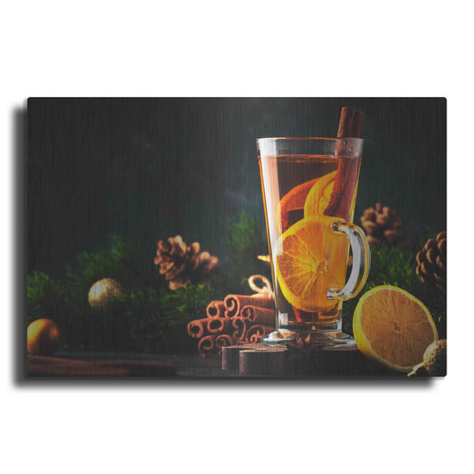 Luxe Metal Art 'Old Fashioned' by Epic Portfolio, Metal Wall Art
