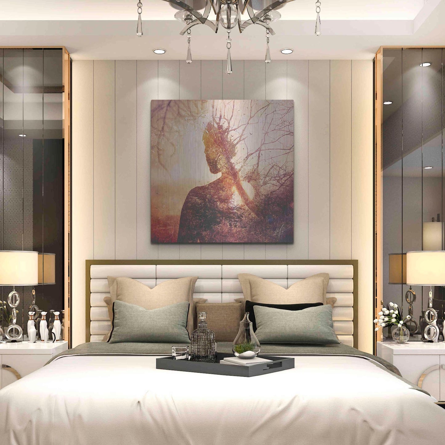 Luxe Metal Art 'Maps' by Mario Sanchez Nevado, Metal Wall Art,36x36