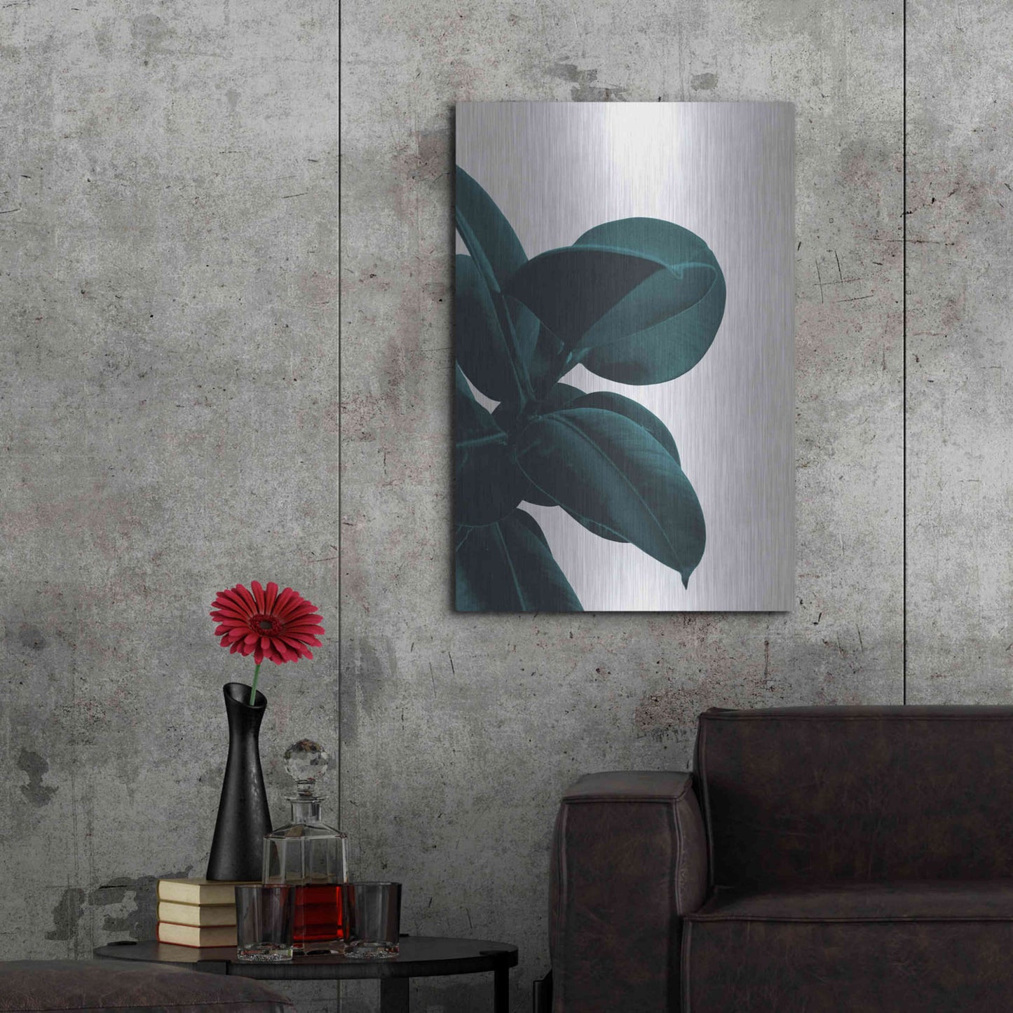 Luxe Metal Art 'Long Way Home' by Hanna Kastl-Lundberg, Metal Wall Art,24x36