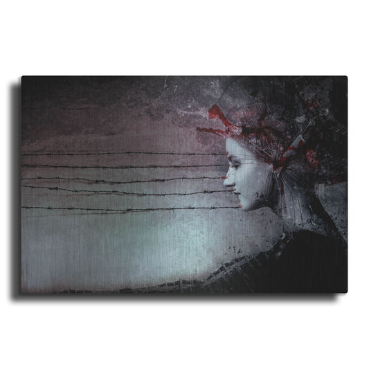 Luxe Metal Art 'You Promised Me a Symphony' by Mario Sanchez Nevado, Metal Wall Art