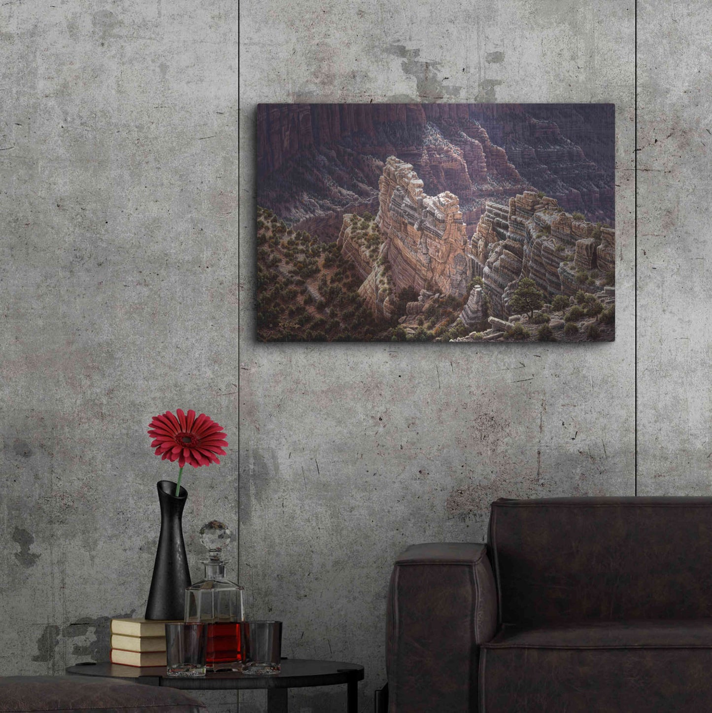 Luxe Metal Art 'Heaven's Light' by R. Hed, Metal Wall Art,36x24