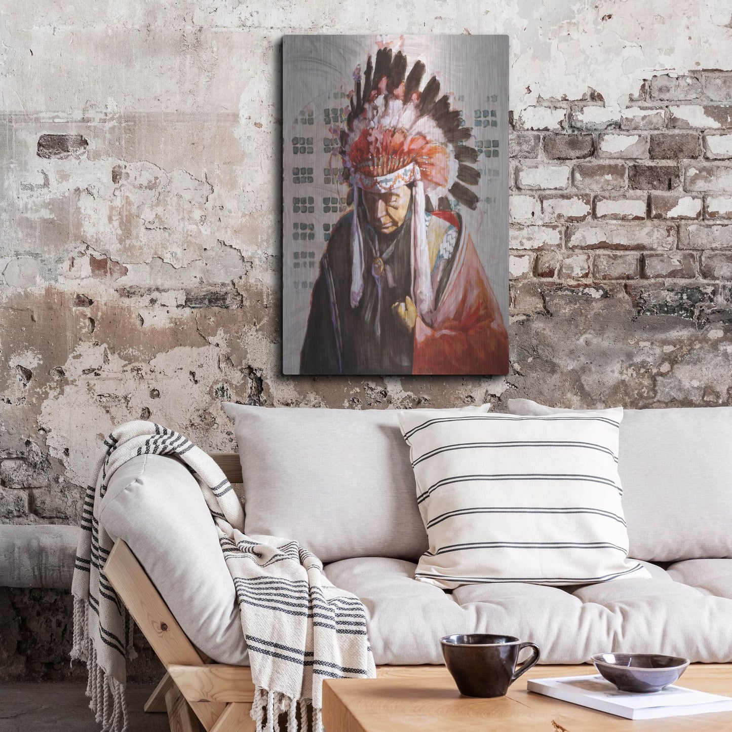 Luxe Metal Art 'Tone-Kei 3' by J. E. Knauf, Metal Wall Art,24x36