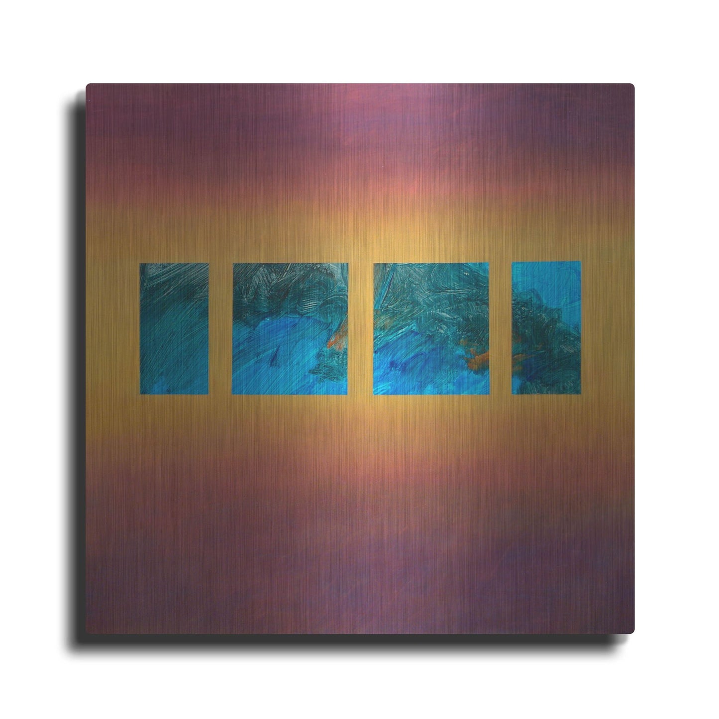 Luxe Metal Art 'Namotu' by J. E. Knauf, Metal Wall Art