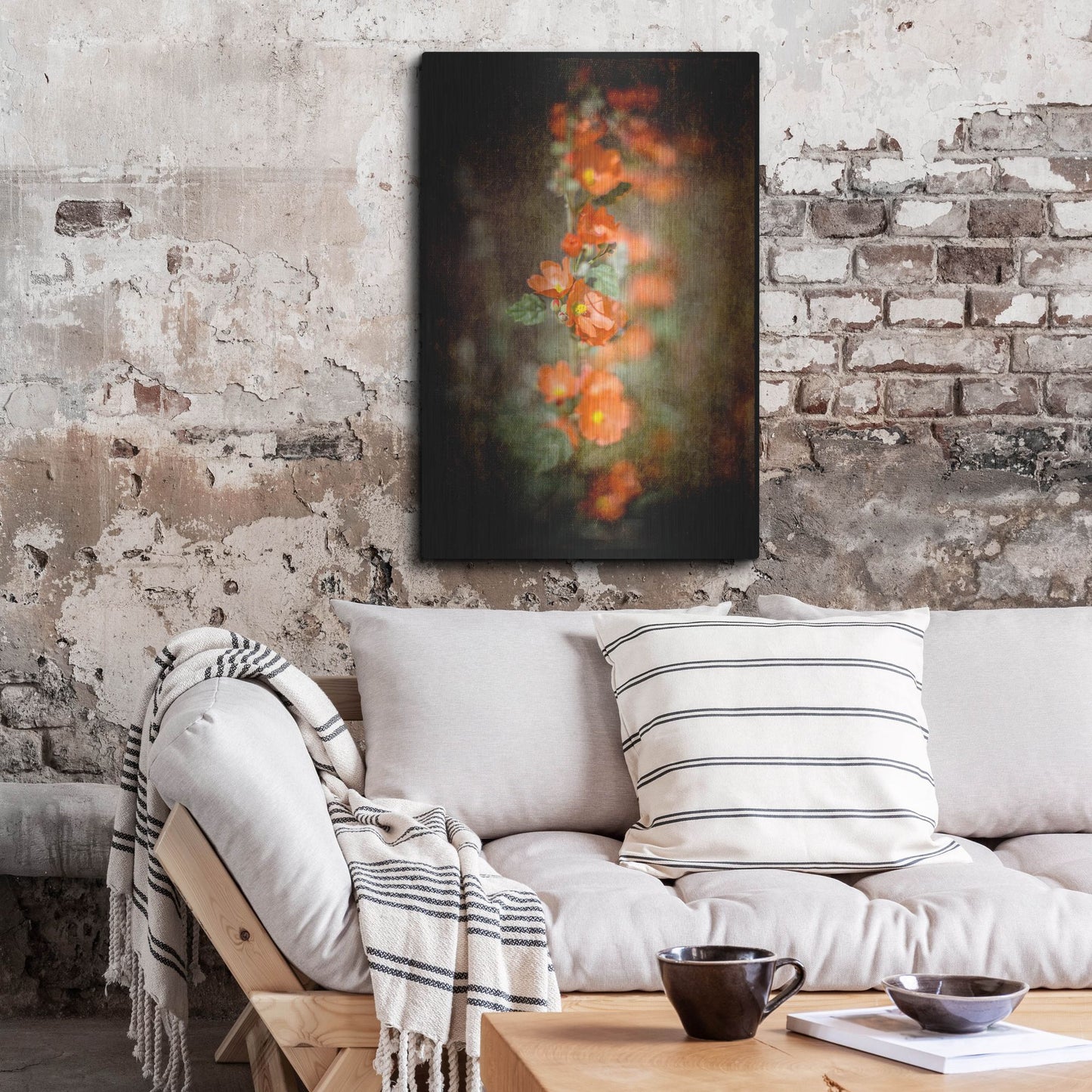 Luxe Metal Art 'Desert Flower 5' by Lightbox Journal, Metal Wall Art,24x36