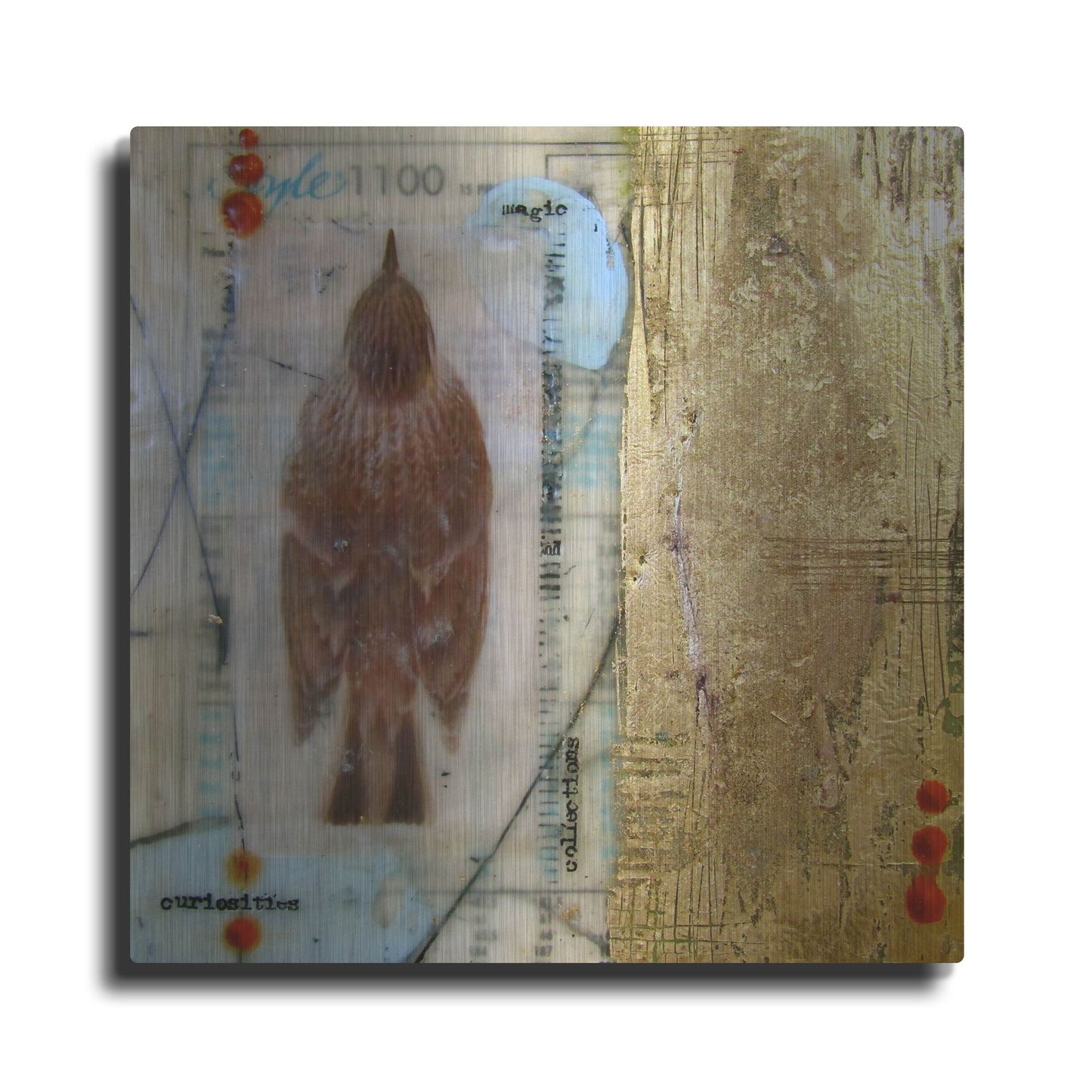 Luxe Metal Art 'Oddities' by LovIsArt, Metal Wall Art