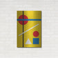 Luxe Metal Art 'Bauhaus 4' by Gary Williams, Metal Wall Art,24x36