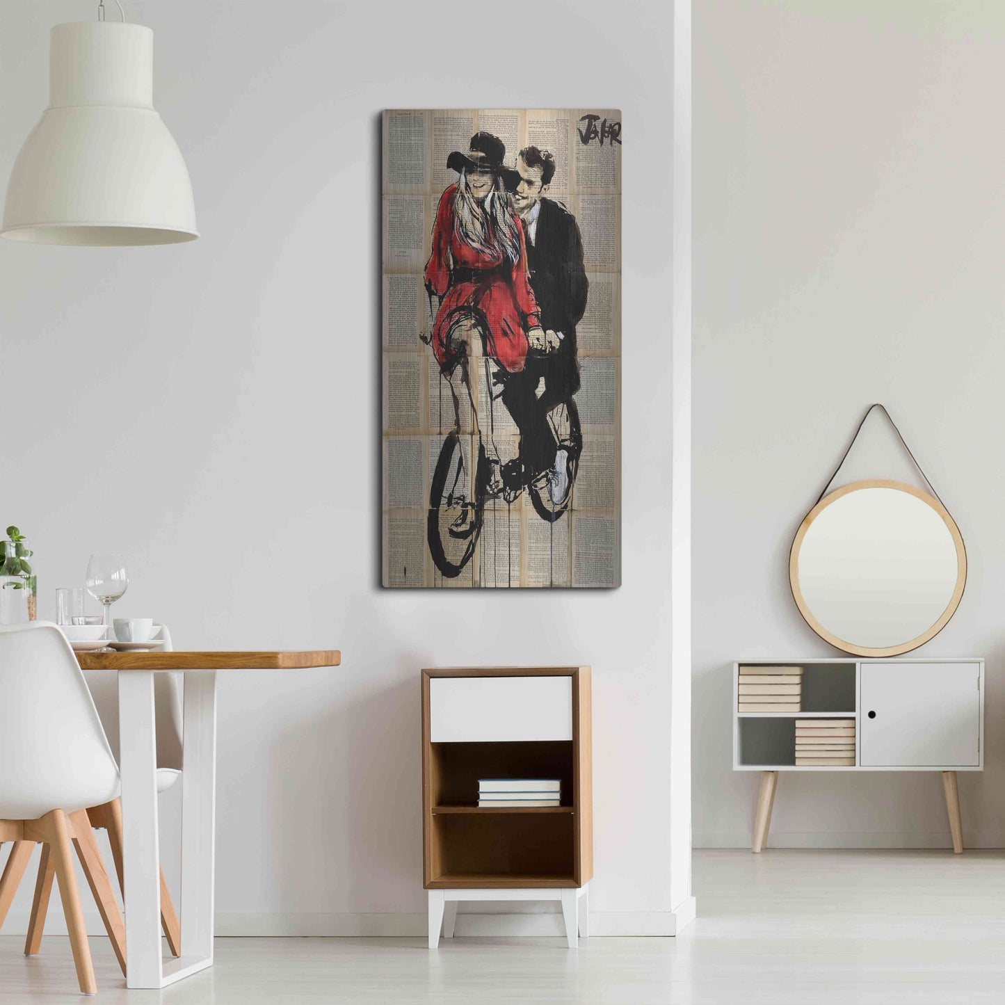 Luxe Metal Art 'Days In Bliss' by Loui Jover, Metal Wall Art,24x48