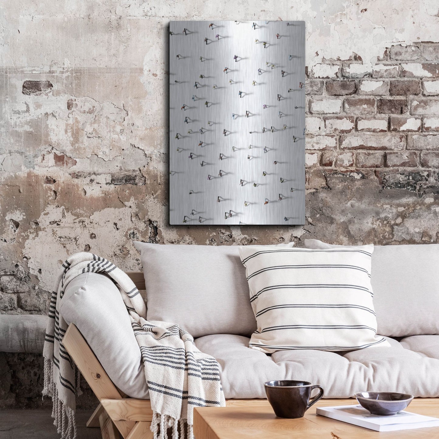 Luxe Metal Art 'Time Passing By' by Luxe Portfolio, Metal Wall Art,24x36