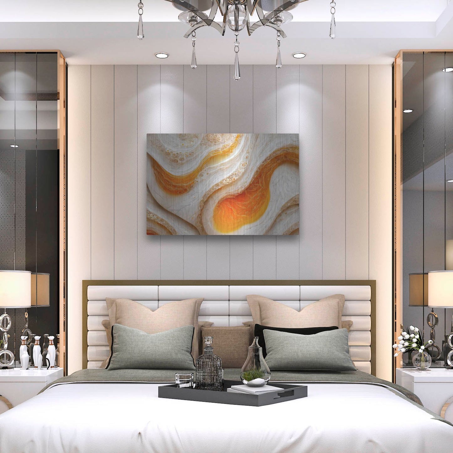 Luxe Metal Art 'Over Easy' by Luxe Portfolio, Metal Wall Art,36x24