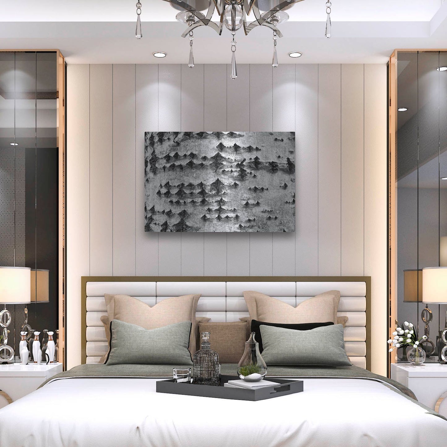 Luxe Metal Art 'Woodpecker's Delight' by IMB, Metal Wall Art,36x24