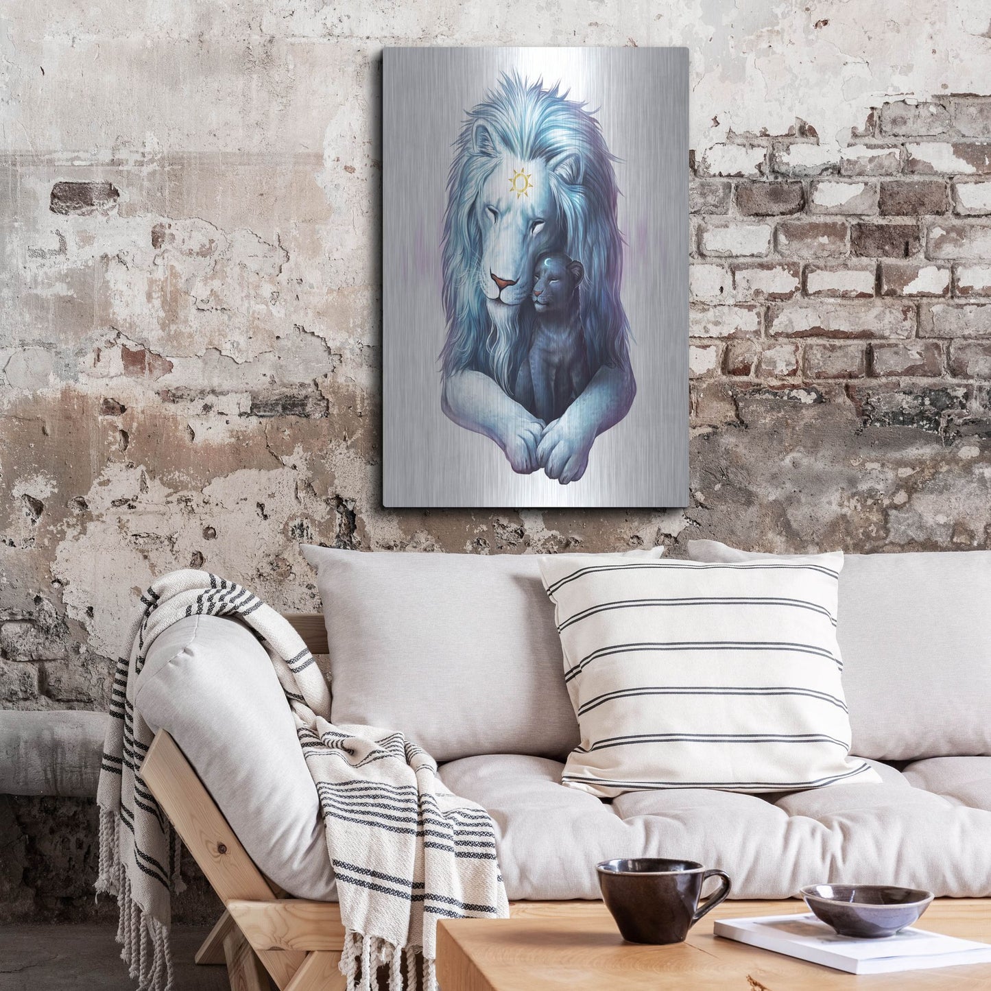 Luxe Metal Art 'Child of Light' by JoJoesArt, Metal Wall Art,24x36