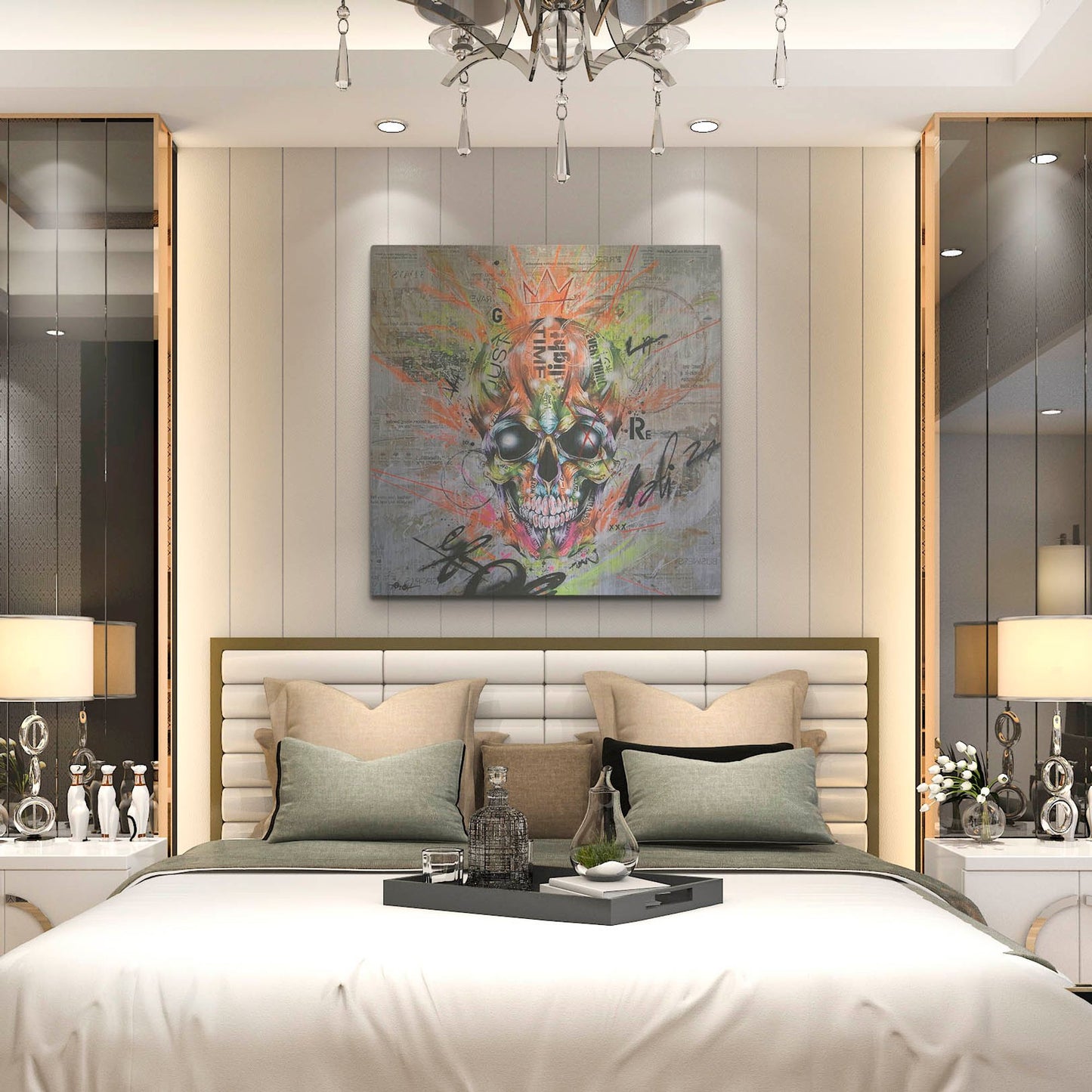 Luxe Metal Art 'Globalized Folklore' by Taka Sudo, Metal Wall Art,36x36