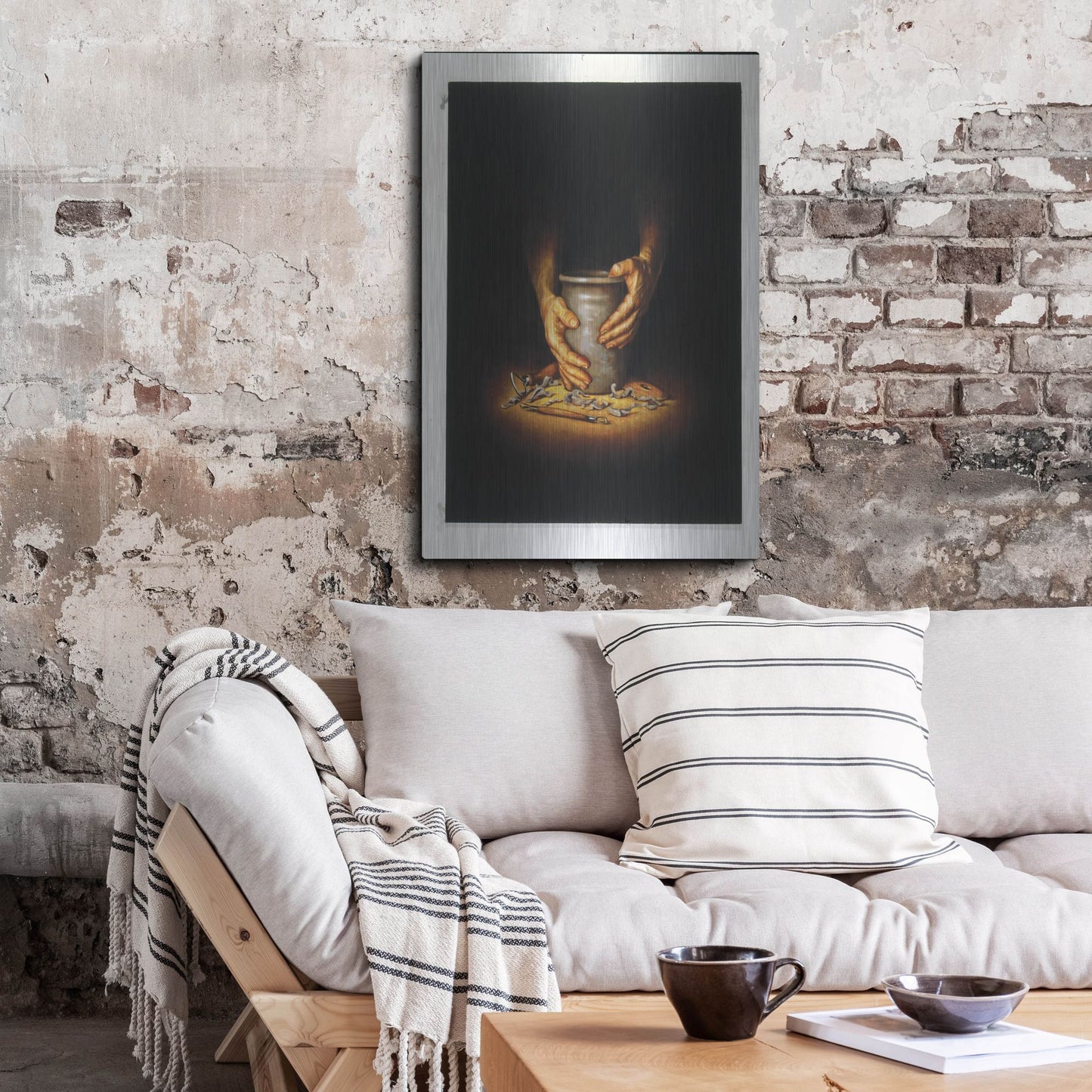 Luxe Metal Art 'Potter RGB' by Christopher Nick, Metal Wall Art,24x36