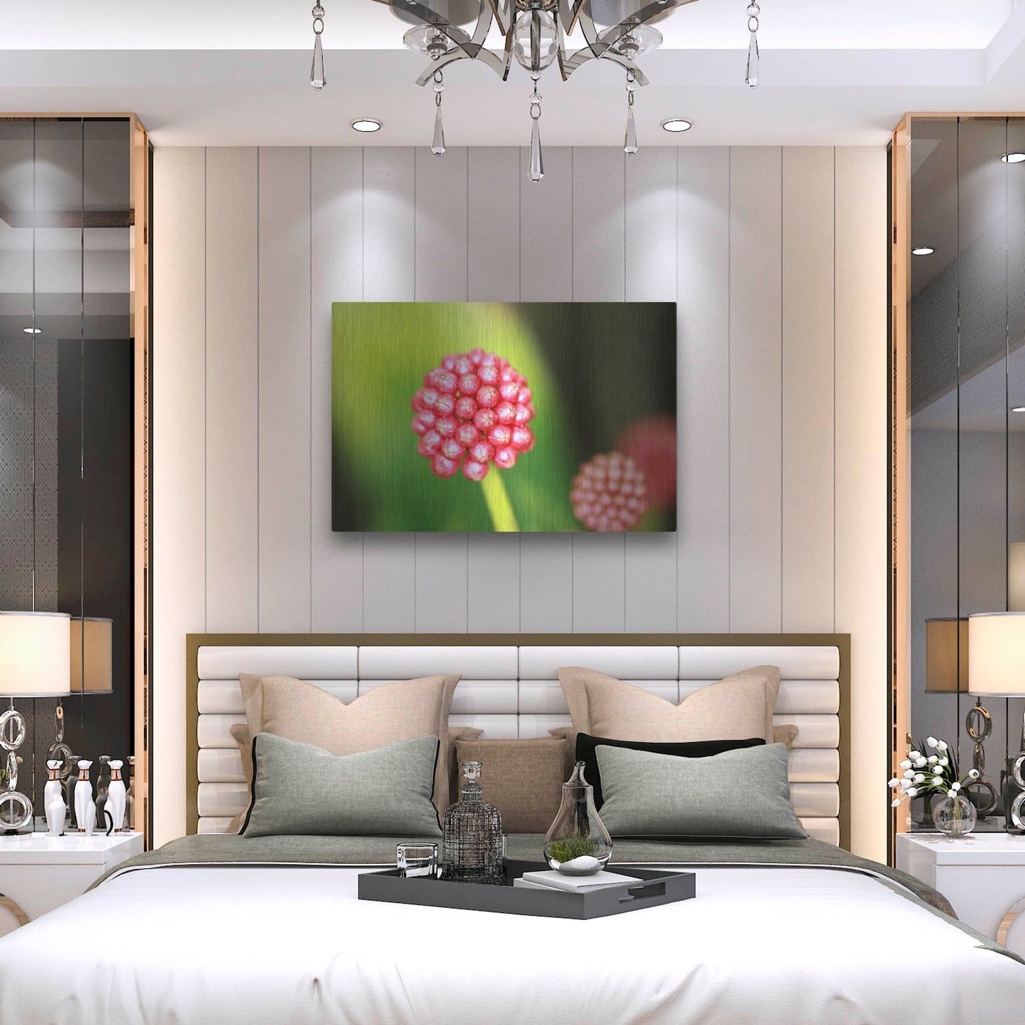 Luxe Metal Art 'Pod' by Dana Brett Munach, Metal Wall Art,36x24