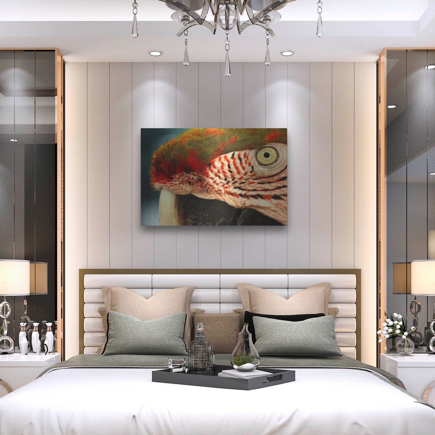 Luxe Metal Art 'Polly' by Dana Brett Munach, Metal Wall Art,36x24