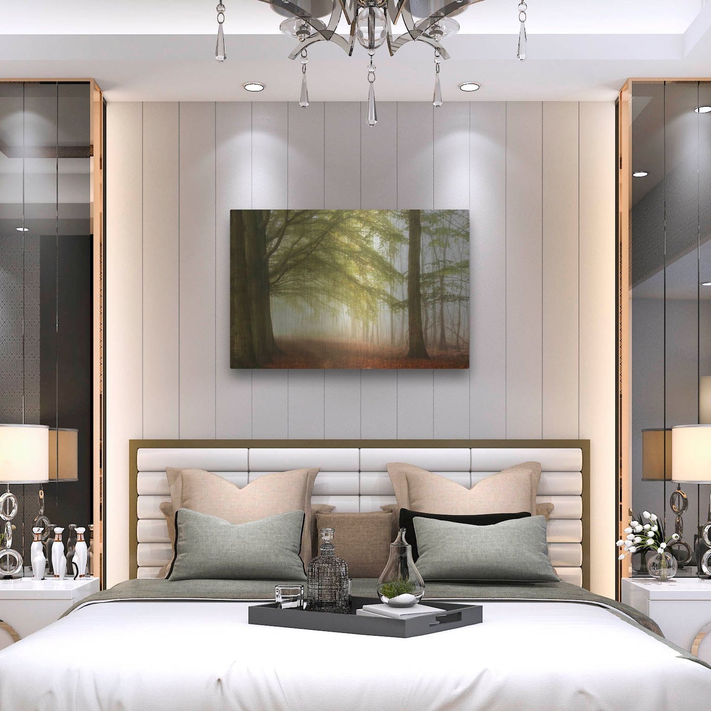 Luxe Metal Art 'Dreamwalkers' by Lars Van de Goor, Metal Wall Art,36x24