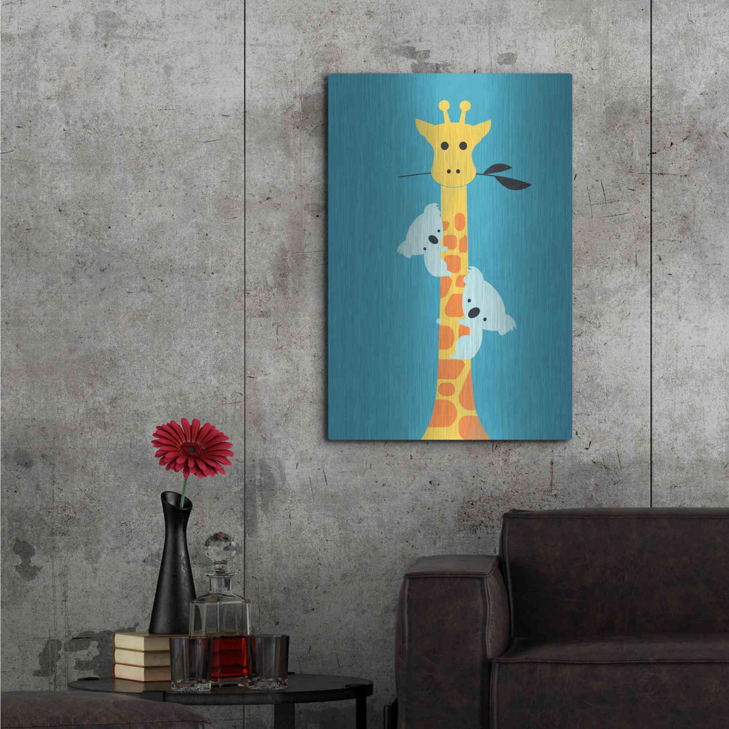 Luxe Metal Art 'I'll Be Your Tree' by Jay Fleck, Metal Wall Art,24x36