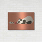 Luxe Metal Art 'The Pug and the Panda' by Jay Fleck, Metal Wall Art,36x24