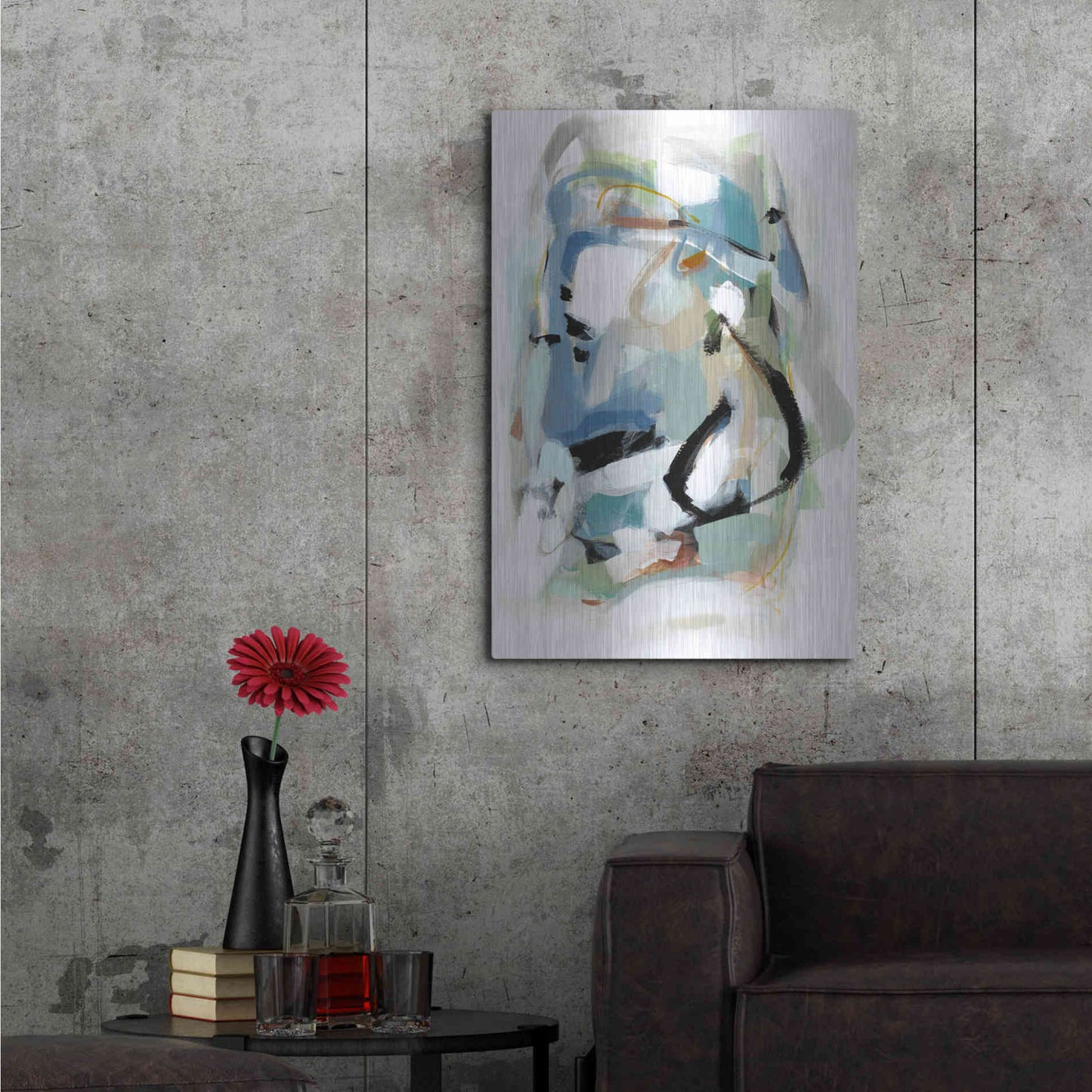 Luxe Metal Art 'Fall II' by Christina Long, Metal Wall Art,24x36