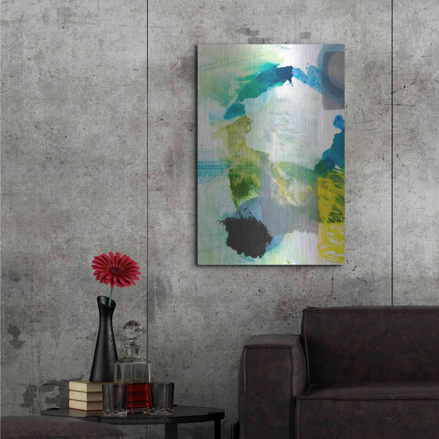 Luxe Metal Art 'Take Off III' by Jodi Fuchs, Metal Wall Art,24x36