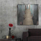 Luxe Metal Art 'Annecy Pier' by Alan Blaustein Metal Wall Art,36x36