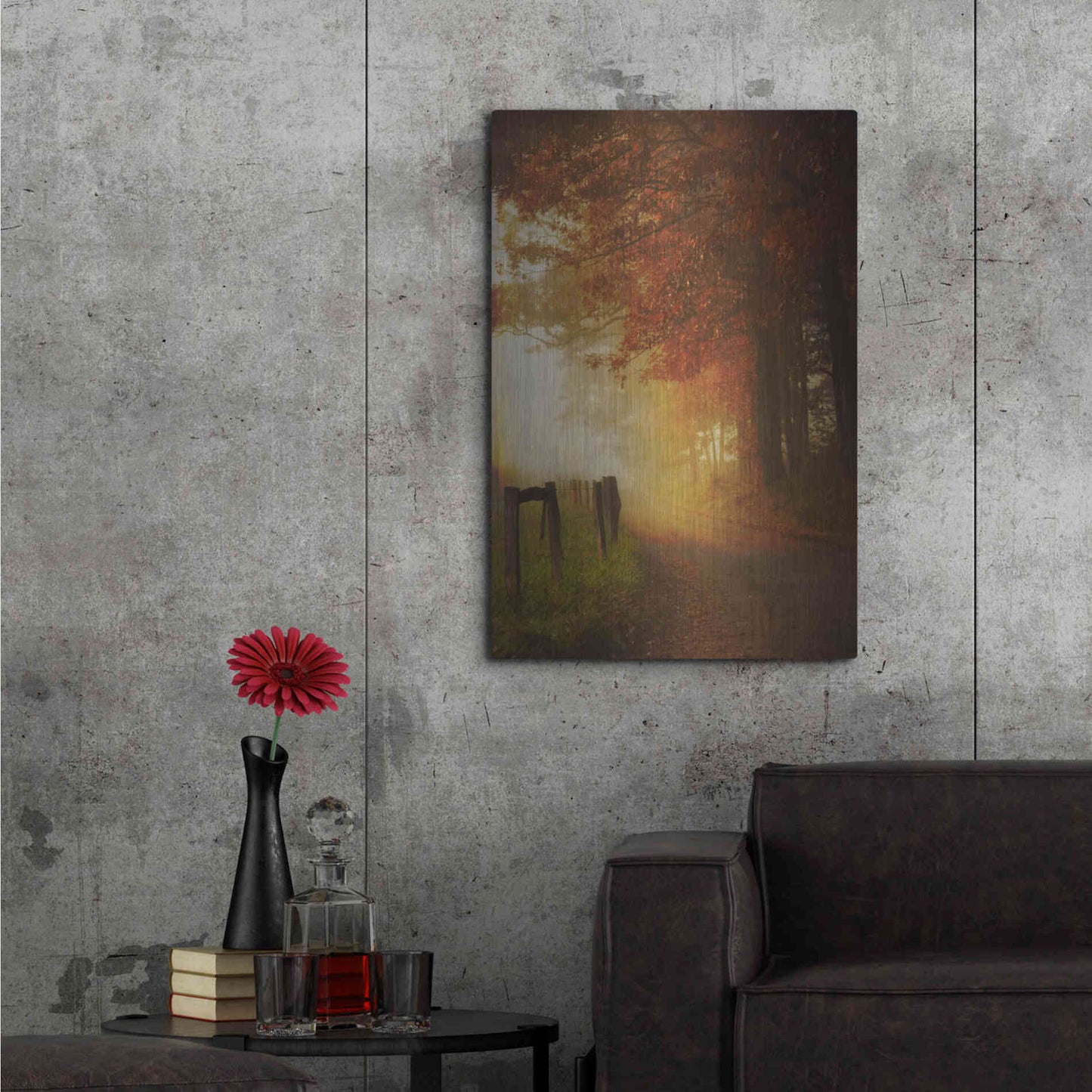 Luxe Metal Art 'Come to the Light' by Daniel Burt Metal Wall Art,24x36