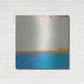 Luxe Metal Art 'Calm Seas' by Don Bishop Metal Wall Art,36x36