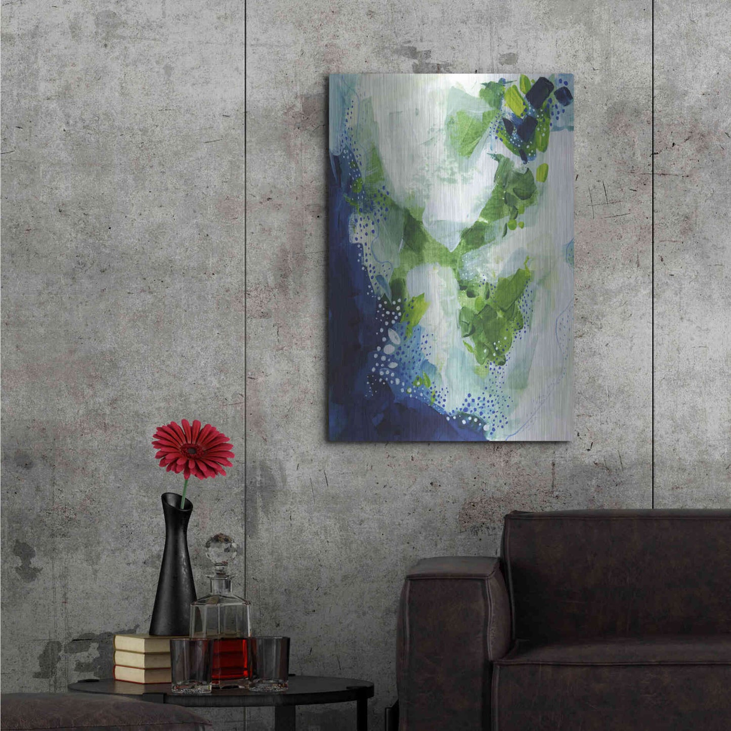 Luxe Metal Art 'Interlude' by Ishita Banerjee Metal Wall Art,24x36